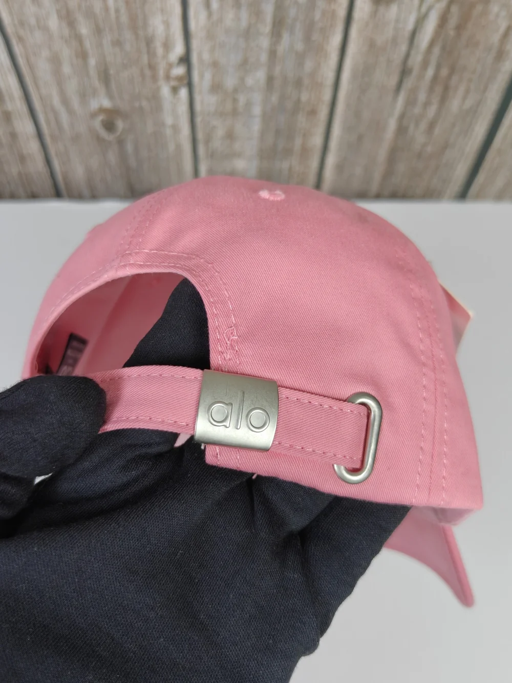ALO Yoga Pink Logo Baseball Cap - Picture 3 of 4